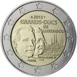 (2012) 2€ - Lucembursko - Velkovévoda Wilhelm IV. - mincovní karta | www.tgw.cz