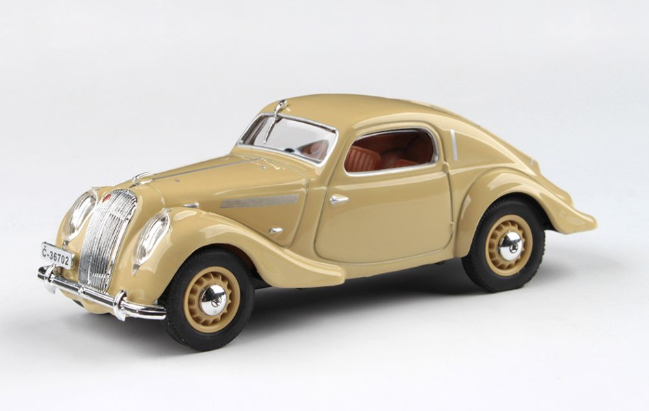 Abrex (1937) Škoda Popular Sport Monte Carlo (1:43) | www.tgw.cz