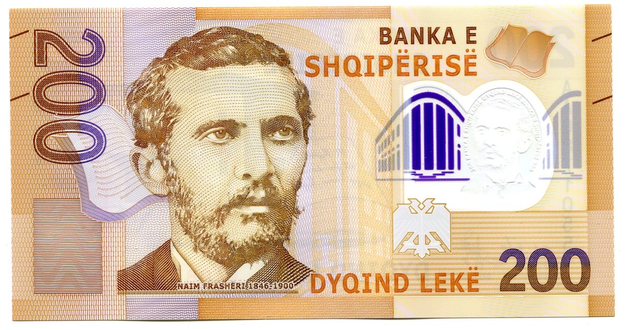 Albánie (P 76) 200 Leke (2017) - UNC - polymer | www.tgw.cz