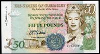 Guernsey - (P 59) 50 Pounds (1994) - UNC | www.tgw.cz