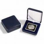 Mincovní etue NOBILE pro mincovní kapsli Quadrum (modrá)