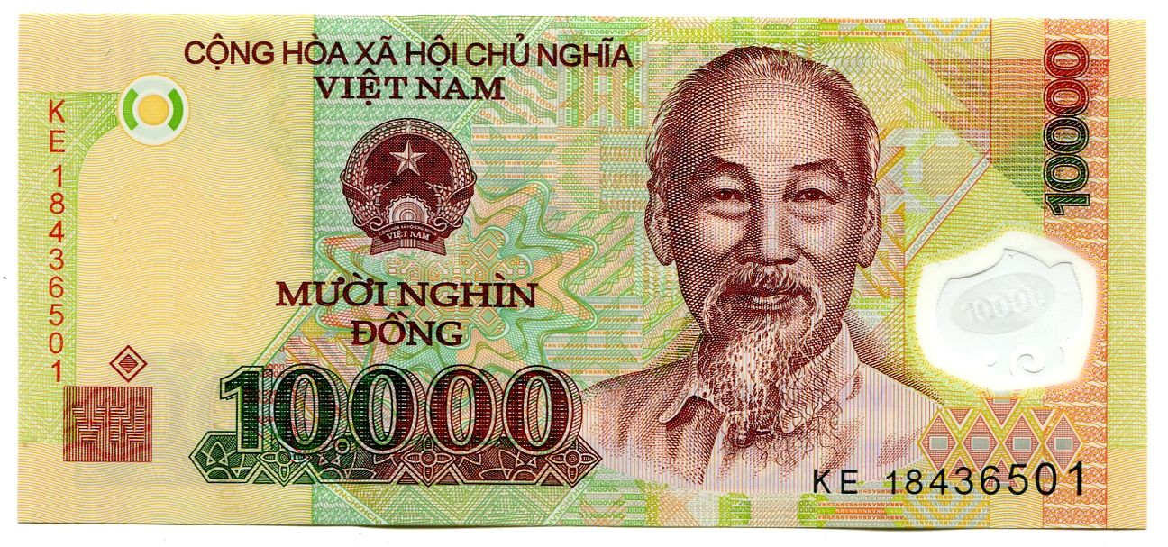 Vietnam - (P 119 k) - 10 000 Dông (2018) polymer - UNC | www.tgw.cz