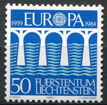 (1984) MiNr. 837 ** - Lichtenštejnsko - Europa: CEPT | www.tgw.cz