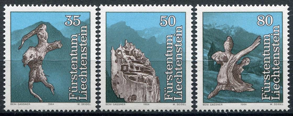 (1984) MiNr. 843 - 845 ** - Lichtenštejnsko - Lichtenštejnské legendy | www.tgw.cz
