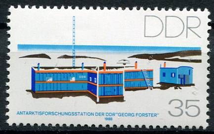  (1988) MiNr. 3160 ** - DDR - Antarktická výzkumná stanice | www.tgw.cz