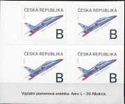 (2020) č. 1087 **, 4-bl - Česká republika - Letadlo Aero L-39 Albatros "B" nápis | www.tgw.cz