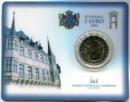 (2005) 2€ - Lucembursko - Henri + Adoplhe - mincovní karta
