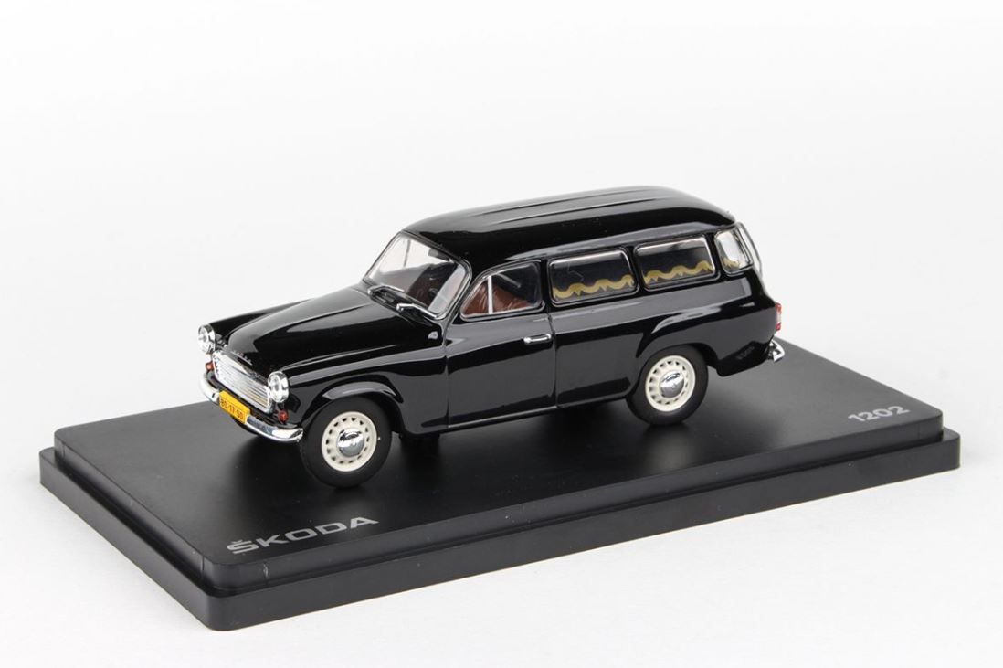 Abrex (1964) model Škoda 1202 - Pohřební vůz (1:43)