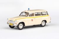 Abrex (1964) model Škoda 1202 - Sanitka - MÚNZ Brno (1:43) | www.tgw.cz