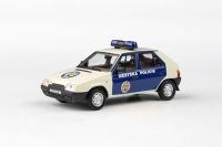 Abrex (1988) model Škoda Favorit 136L - Městská policie Praha (1:43) | www.tgw.cz