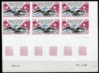 (1960) MiNr. 786 **, 6-bl stříhaná - Mali - Earl Rochambeau a George Washington | www.tgw.cz