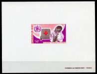 (1976) MiNr. 513 ** - Niger - Luxusblok - červený kříž