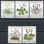 (1980) MiNr. 48 - 52 ** - Faerské ostrovy - Polní květiny | www.tgw.cz