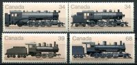 (1985) MiNr. 980 - 983 ** - Kanada - Parní lokomotivy (III.) | www.tgw.cz