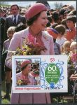(1986) MiNr. 549 ** - Britské Panenské ostrovy - BLOCK 27 - Královna Alžběta II.