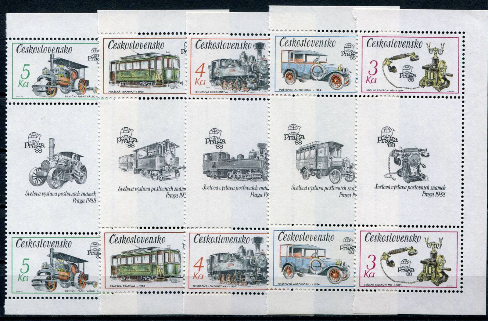 (1987) č. 2794 - 2798 ** - S 2 - Československo - Technické památky ČSSR | www.tgw.cz