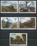 (1990) MiNr. 3170 - 3176 ** Guyana - parní lokomotivy | www.tgw.cz