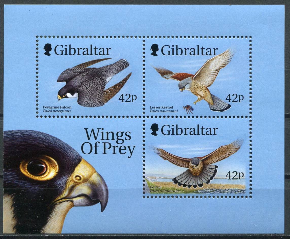 (1999) MiNr. 883 - 885 ** BLOCK 38 - Gibraltar - dravci | www.tgw.cz