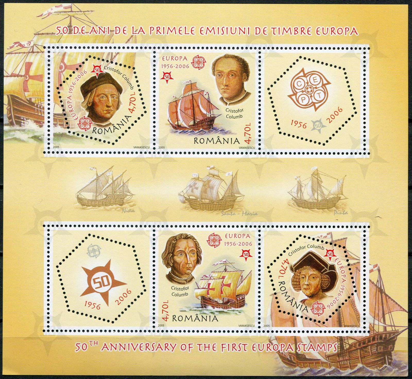 (2005) MiNr. 5974 - 5977 ** - Rumunsko - CEPT Europa | www.tgw.cz