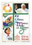 (2000) MiNr. 1350 ** + štítek - Vatikán - Mezinárodní den mládeže, Řím