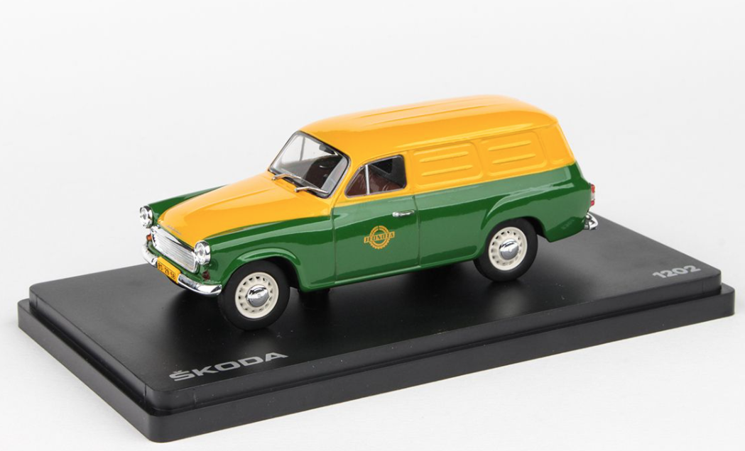 Abrex model Škoda 1202 (1965) - dodávka Pojízdná Prodejna (1:43)