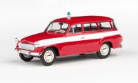 Abrex model Škoda 1202 (1965) - dodávka Požární ochrana (1:43) | www.tgw.cz