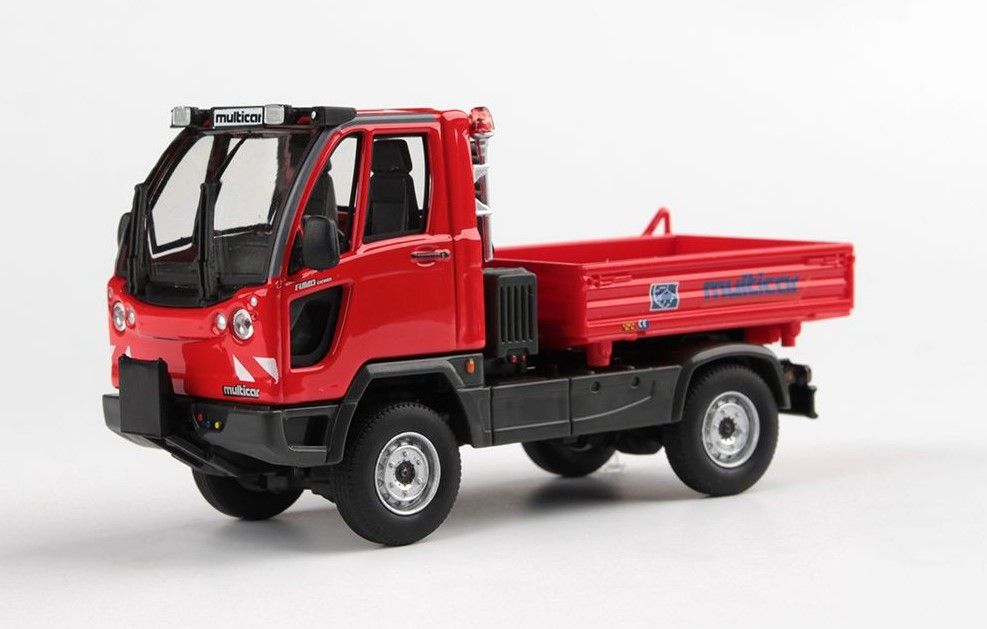 Abrex Multicar Fumo Tipper (2008) - model Sklápěč - červený (1:43)