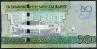 Turkmenistán (P 40) - 50 manat (2017) - pamětní bankovka UNC | www.tgw.cz