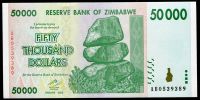 Zimbabwe - (P 74) 50 000 dollars (2008) - UNC