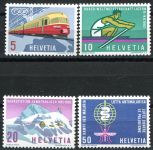 (1962) MiNr. 747 - 750 ** - Švýcarsko - Události letošního roku