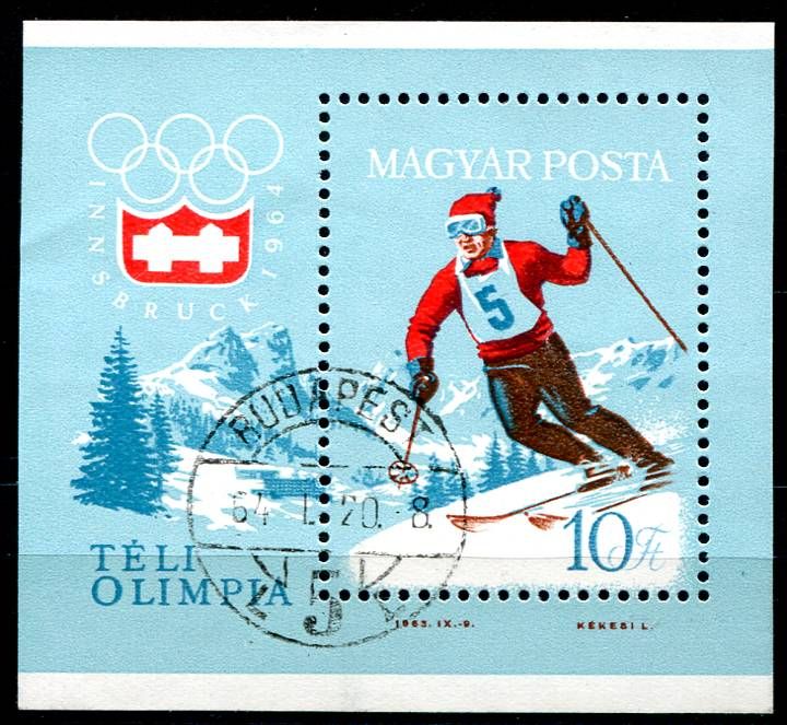 (1964) MiNr. 1999 A, Block 40 - O - Maďarsko - ZOH Innsbruck | www.tgw.cz