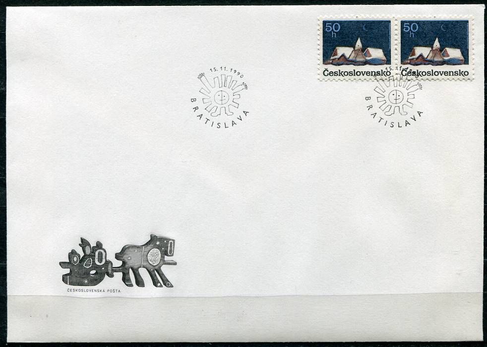 (1990) FDC 2960 - Československo - Vánoce | www.tgw.cz