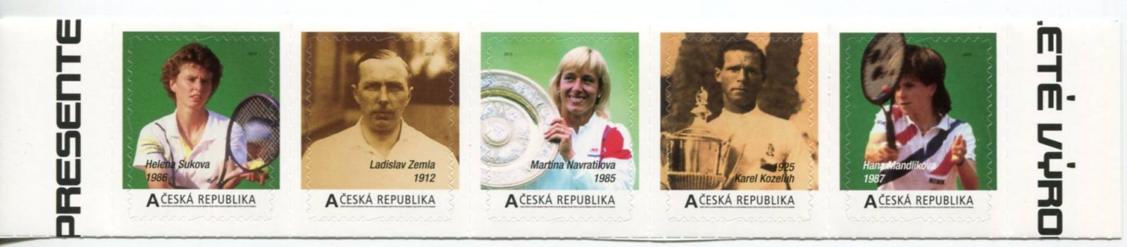 (2013) VZ 165 - 169 - 5-pá - Česká republika - Český tenis 2013 | www.tgw.cz