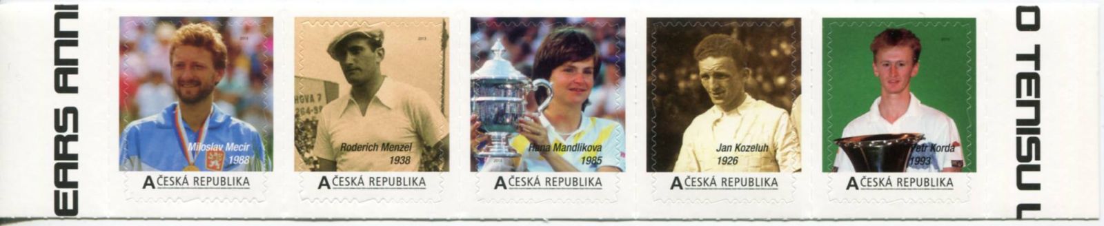 (2013) VZ 175 - 180 - 5-pá - Česká republika - Český tenis 2013 | www.tgw.cz