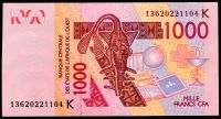 CFA- Senegal (K) - (P 115 Am) 1000 Franks (2013) - UNC | www.tgw.cz