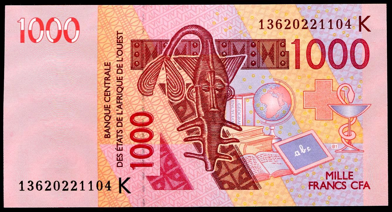 CFA- Senegal (K) - (P 115 Am) 1000 Franks (2013) - UNC | www.tgw.cz