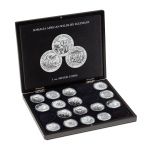 Mincovní kazeta Volterra pro "SOMALIA ELEPHANT" 20 ks stříbrných mincí | www.tgw.cz