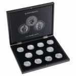 Mincovní kazeta Volterra pro 2 oz "Queens Beasts"  11 ks stříbrných mincí