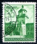 (1940) MiNr. 42 - O - Generalgouvernement - Krakovská brána, Lublin