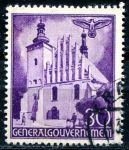 (1940) MiNr. 46 - O - Generalgouvernement - Brigittenkirche, Lublin