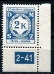 (1941) č. SL 9 ** (2-41 P) - B. ü. M. - Služební známky