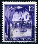 (1941) MiNr. 67 - O - Generalgouvernement - Nádvoří staré krakovské univerzity