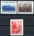 (1953) č. 704 - 706 ** - Československo - 5. výročí února 1948 | www.tgw.cz