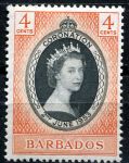 (1953) MiNr. 202 ** - Barbados - královna Alžběta II. (Omnibus)