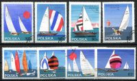 (1965) MiNr. 1587 - 1594 - O - Polsko - Mistrovství světa v plachtění | www.tgw.cz