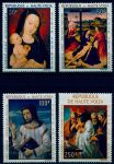 (1967) MiNr. 222 - 225 ** - Haute Volta - Náboženské obrazy
