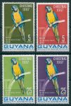 (1967) MiNr. 294 - 297 ** Guyana - Vánoce - papoušci