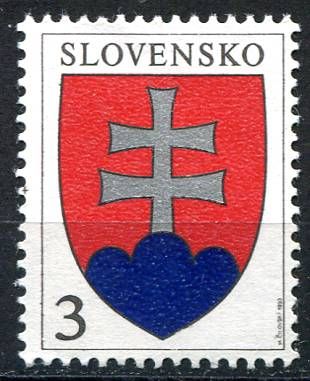 (1993) č. 2 - Slovensko - Malý státní znak | www.tgw.cz