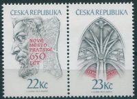 (1998) č. St. 175 + 176 ** - Česká republika - Praha Karla IV.