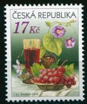 (2008) č. 545 ** - Česká republika - Zátiší s vínem